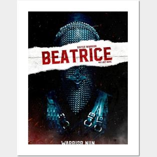 Warrior nun Beatrice Posters and Art